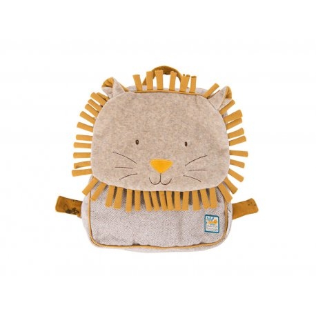 Moulin Roty backpack Little Lion Sous Mon Baobab